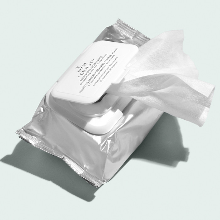 I BEAUTY Refreshing facial wipes Очищающие салфетки для лица (30 шт) 